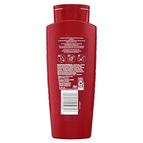Old Spice Bearglove packaging and label highlighting scent.