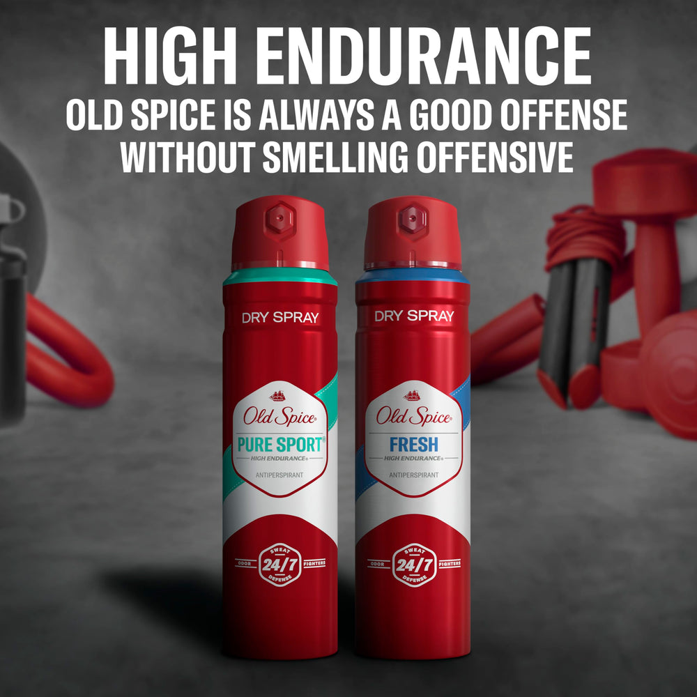 Old Spice botella diseño ergonómico para uso diario
