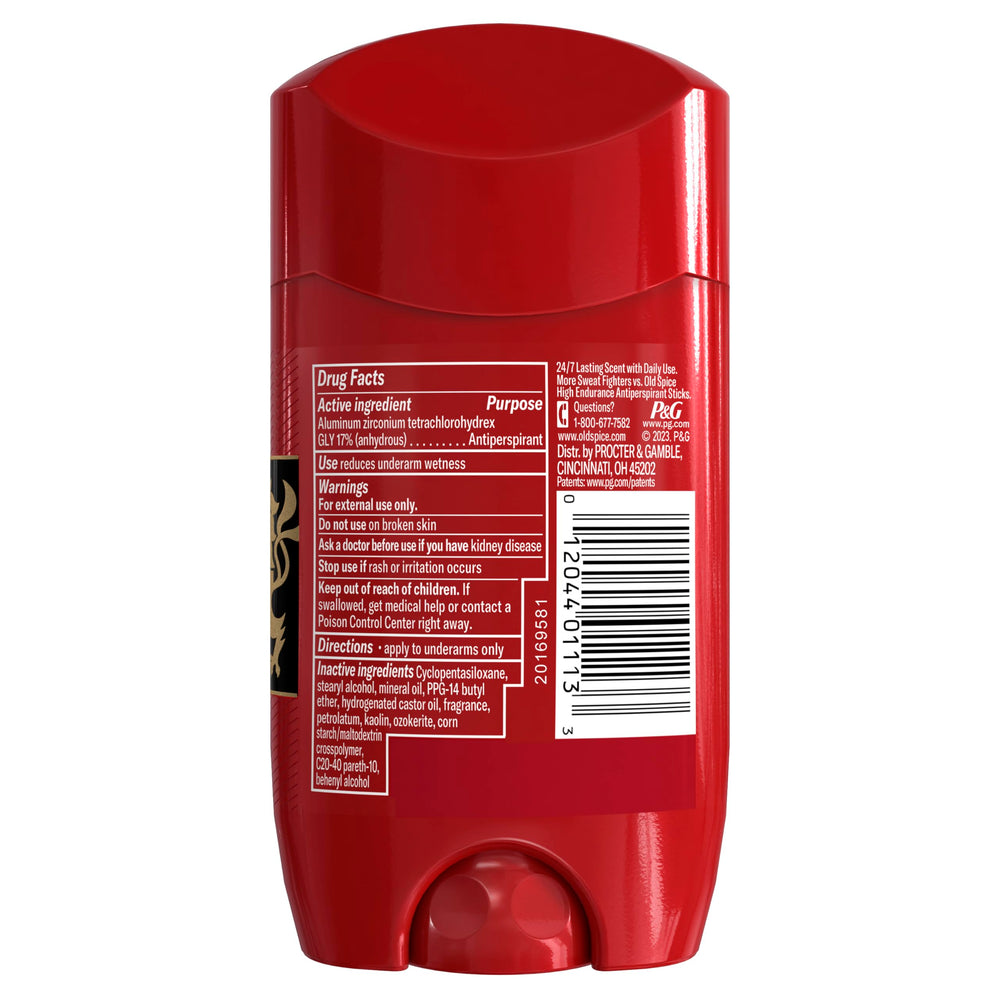 Old Spice Capitán Bergamota caja y empaque para viaje o regalo.