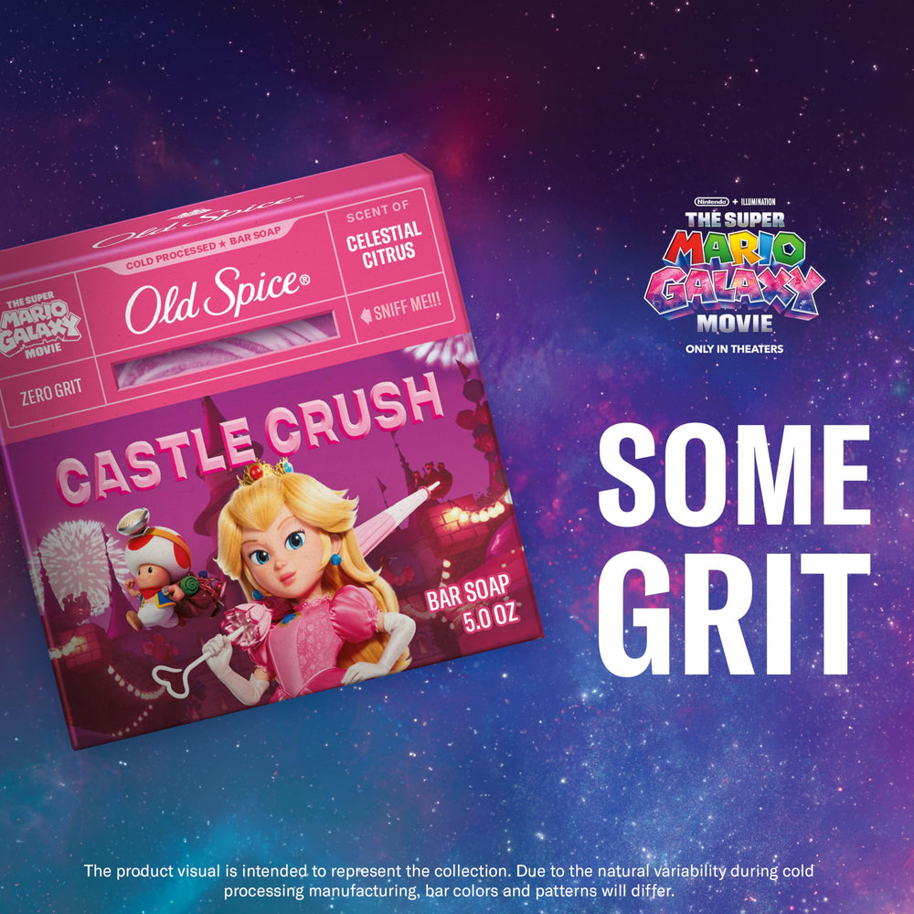 Sulfate-free formula of Castle Crush soap for sensitive skin.