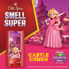 Old Spice Castle Crush packaging side view, highlighting Special Edition collab for collectors and fans.