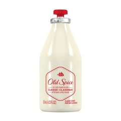 Old Spice Classic bottle front view highlighting a crisp, masculine scent for daily grooming.