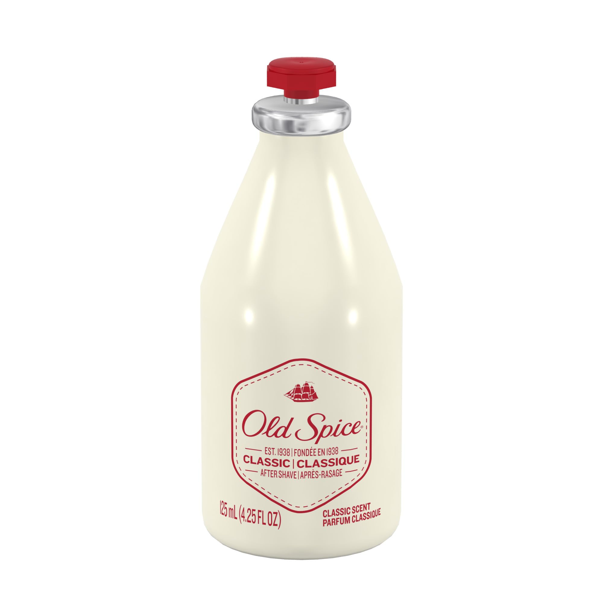Old Spice Classic cap detail showing a secure twist-top for everyday use.