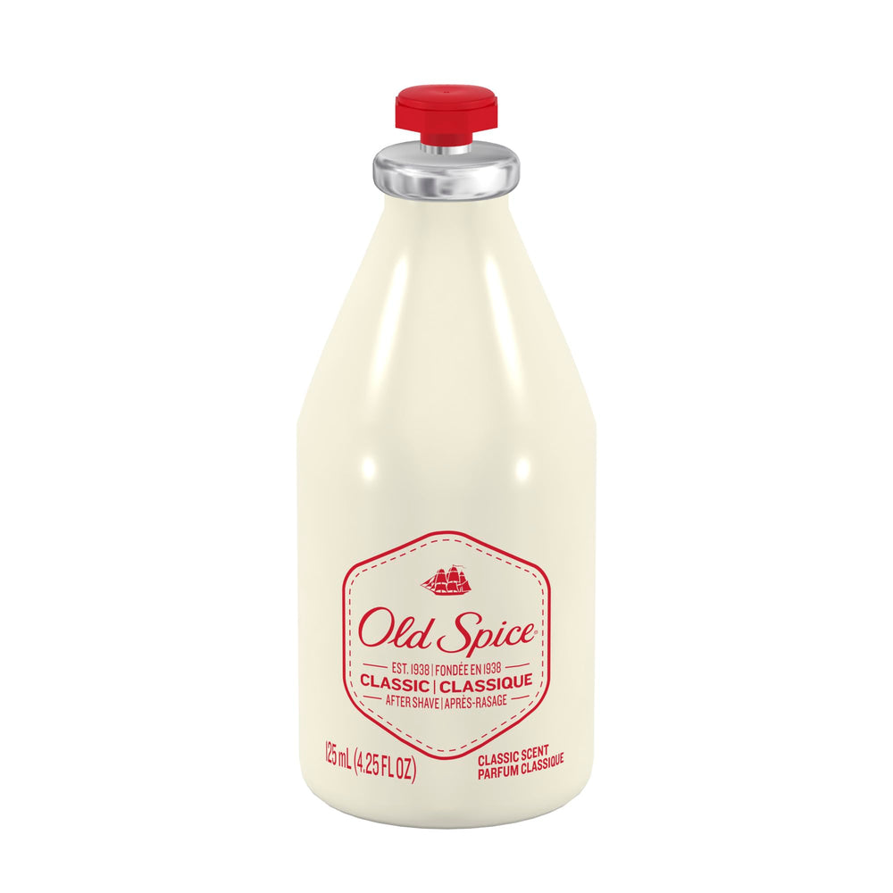 Old Spice Classic cap detail showing a secure twist-top for everyday use.