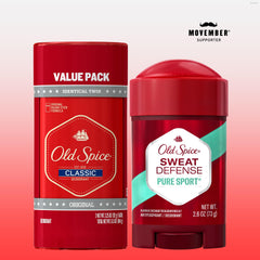 Old Spice Classic Original packaging highlights a bold, masculine scent for everyday use.
