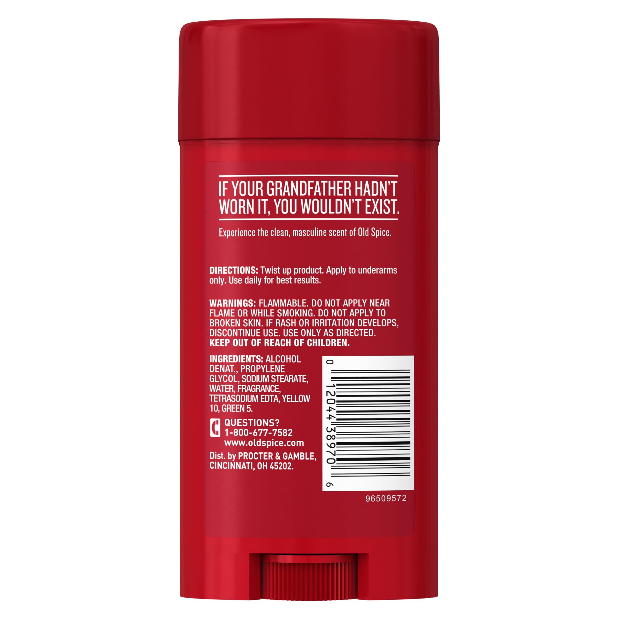Old Spice Classic Original scent branding for a bold masculine identity.
