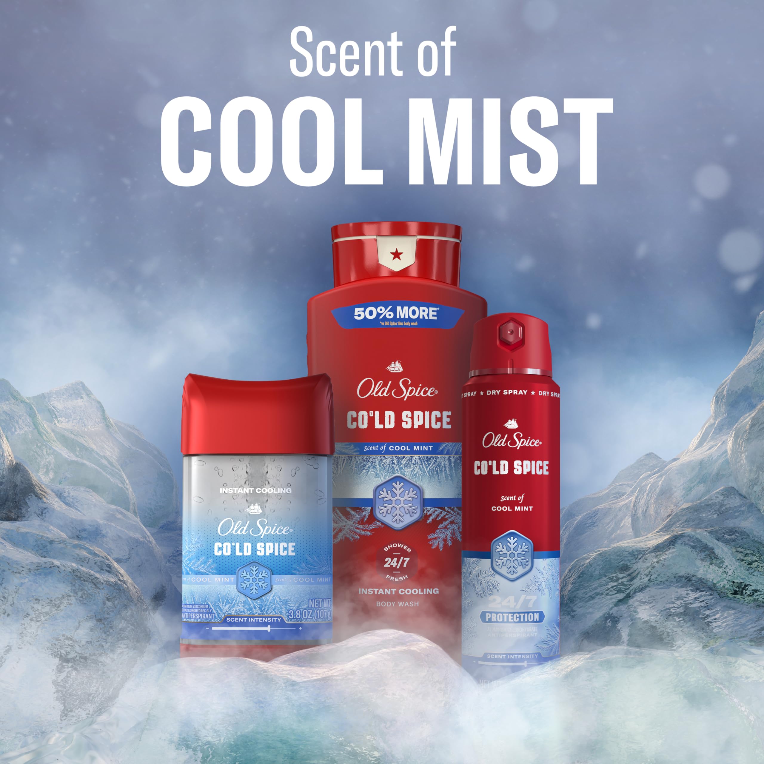Colección Roja con fragancia masculina en envase distintivo.