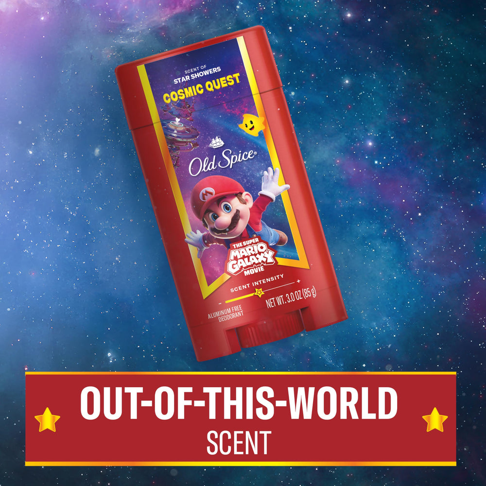 Cosmic Quest application close-up showing smooth glide and quick dry-down.