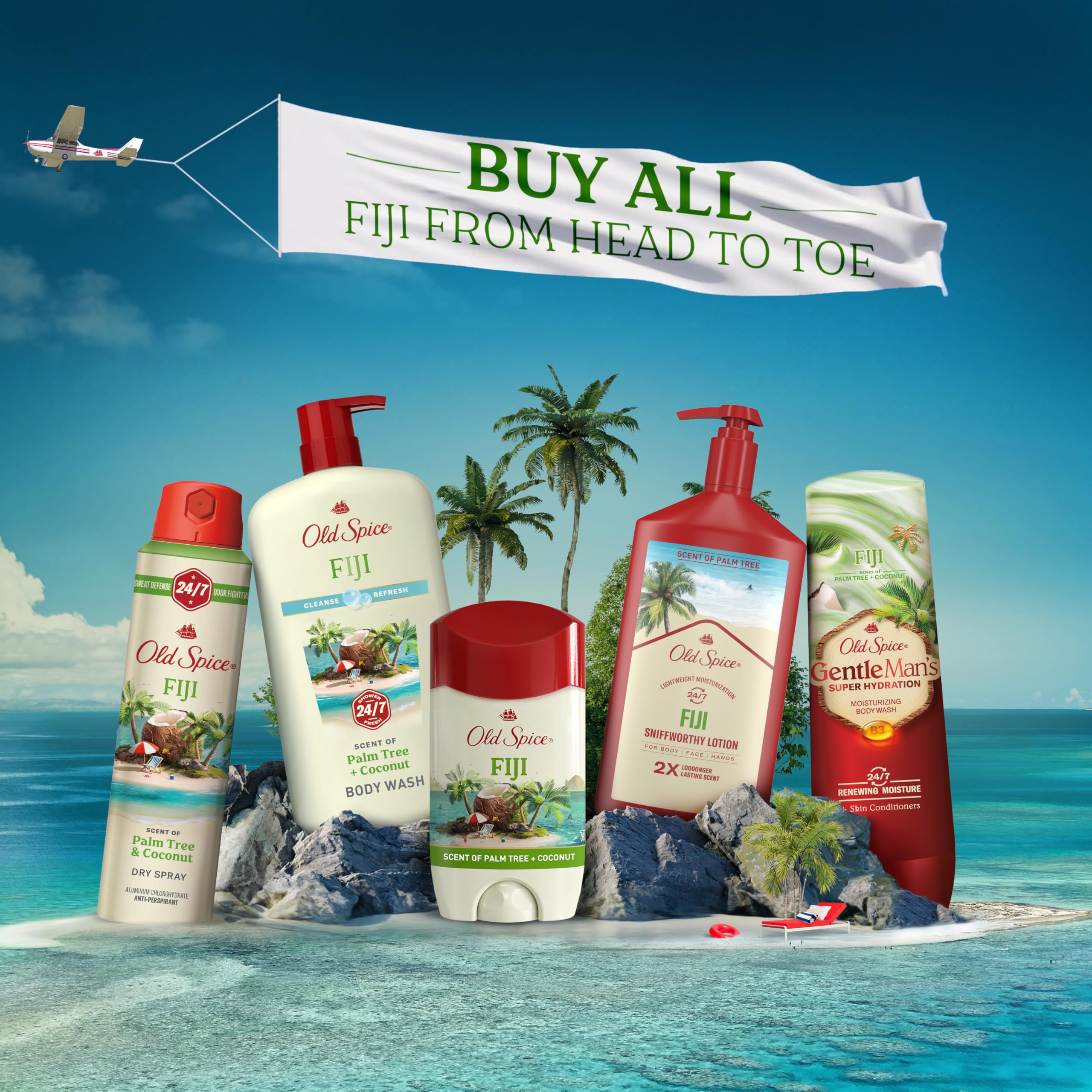 Old Spice deodorant collection box showcases gift-ready design