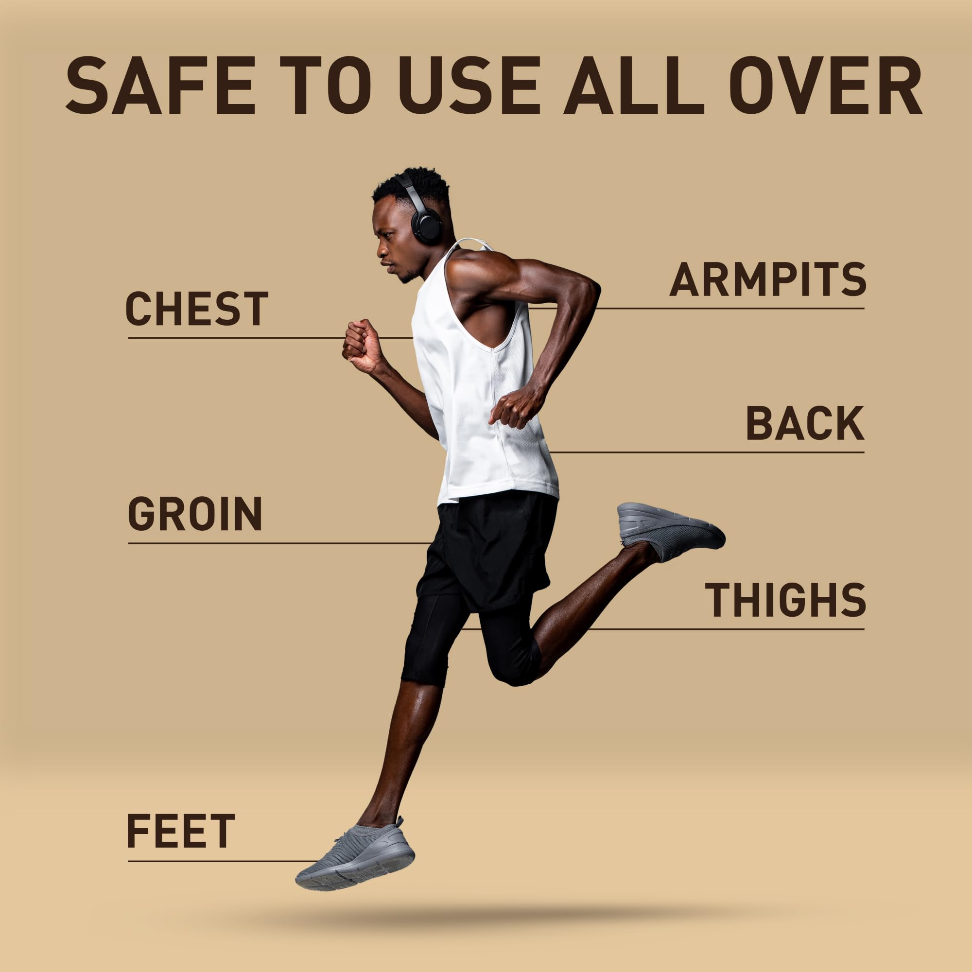 Old Spice dermatológicamente probado sin aluminio: seguridad para piel sensible.
