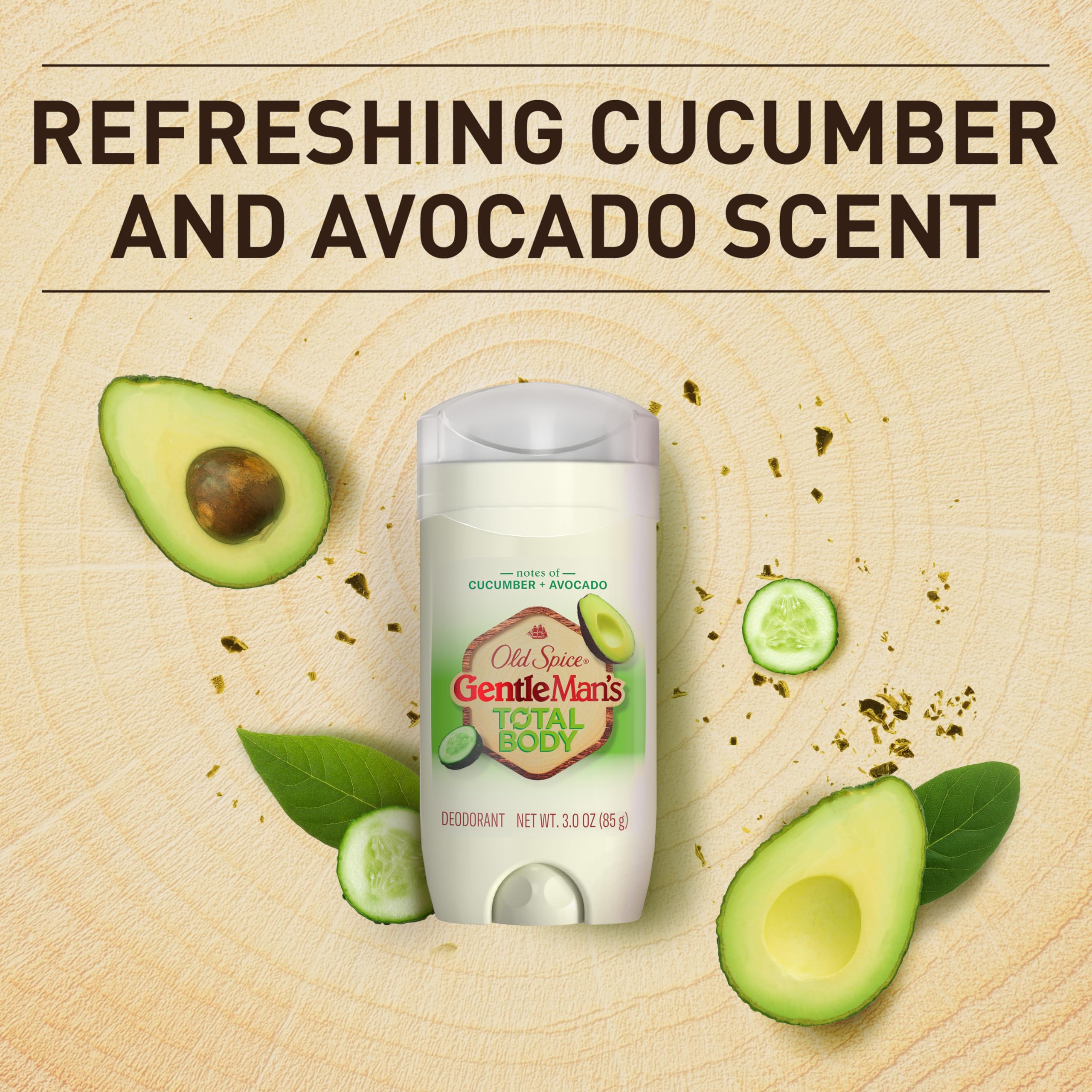 Old Spice dermatológicamente probado para uso en todo el cuerpo.