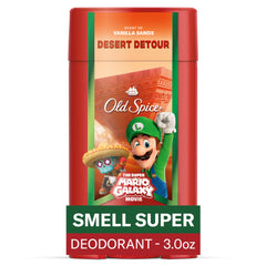 Old Spice Desert Detour deodorant stick with Vanilla Sands scent for daily freshness.