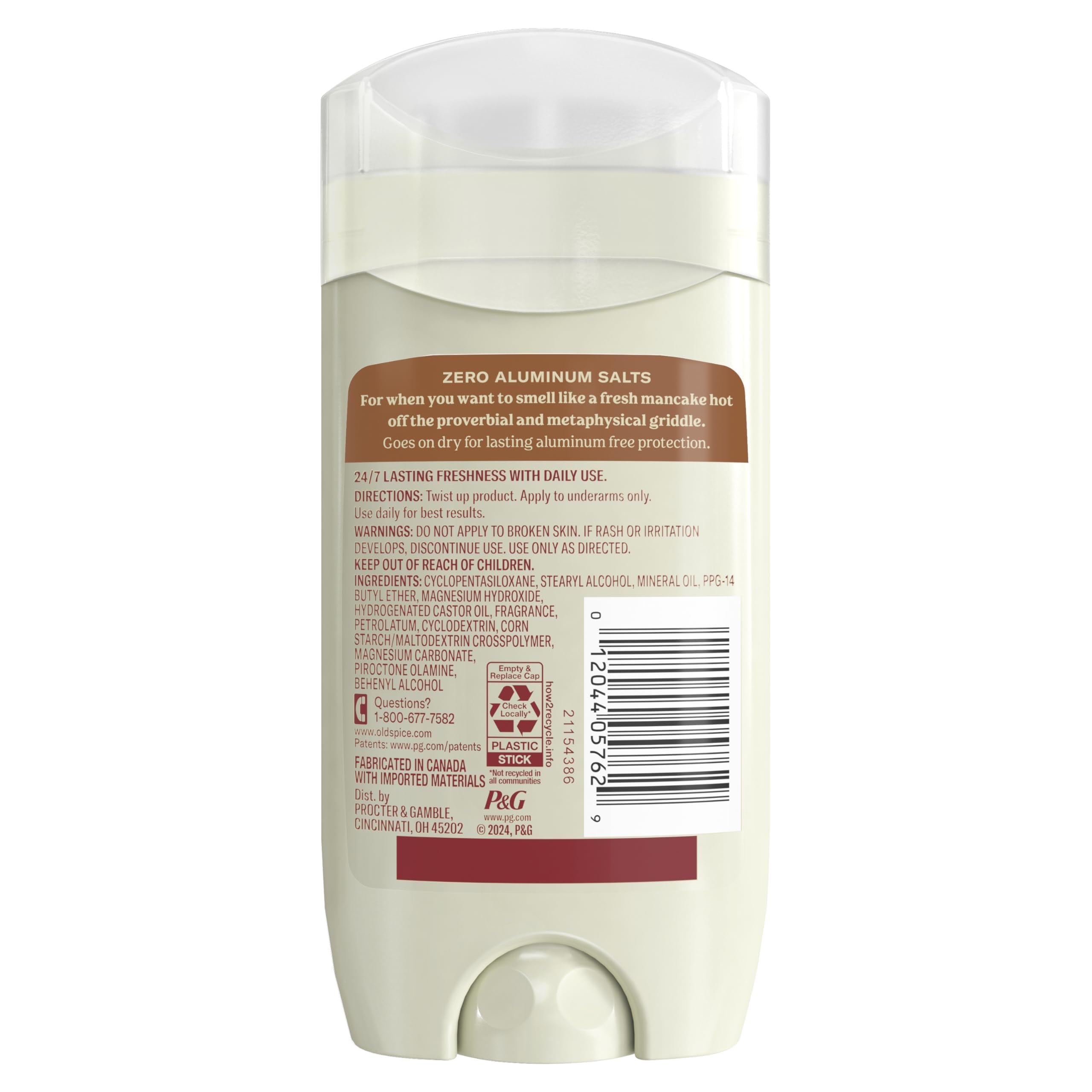 Puede combinarse con la ducha corporal de Old Spice