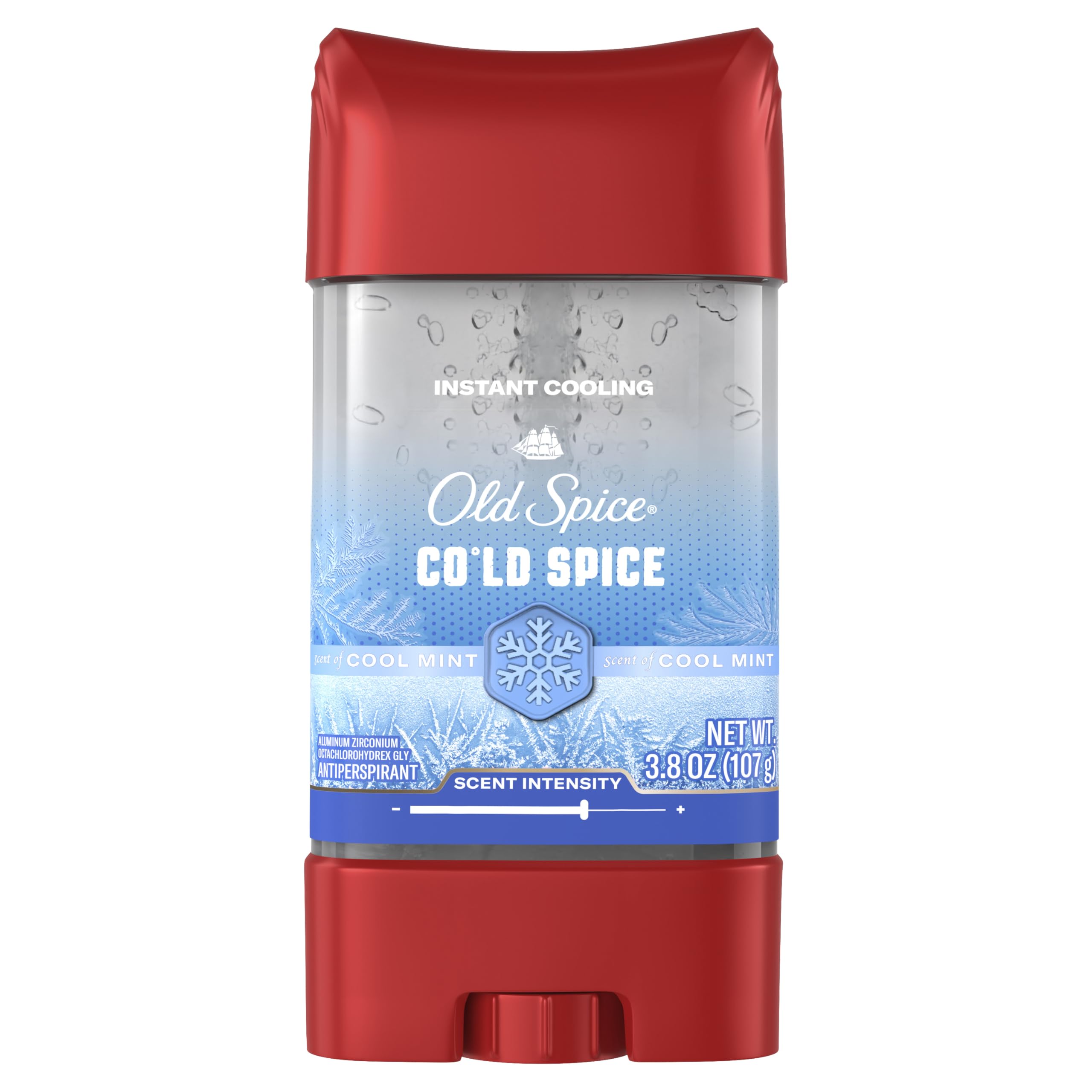 Desodorante Old Spice, botella 24/7, protección duradera para el día completo.