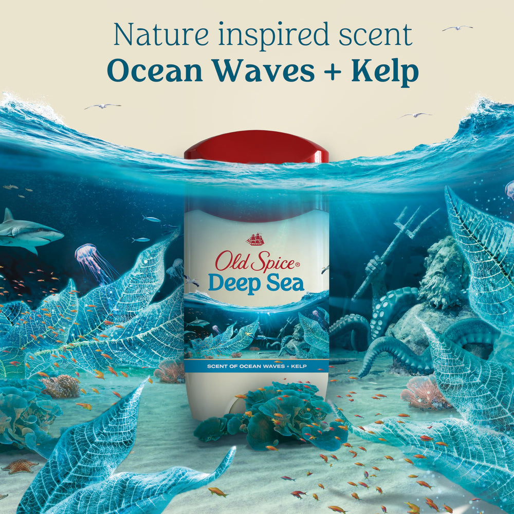 Old Spice Dry Feel, uso diario, protección antitranspirante para hombres activos.