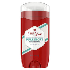 Old Spice desodorante para hombre, barra en uso para aplicación diaria.