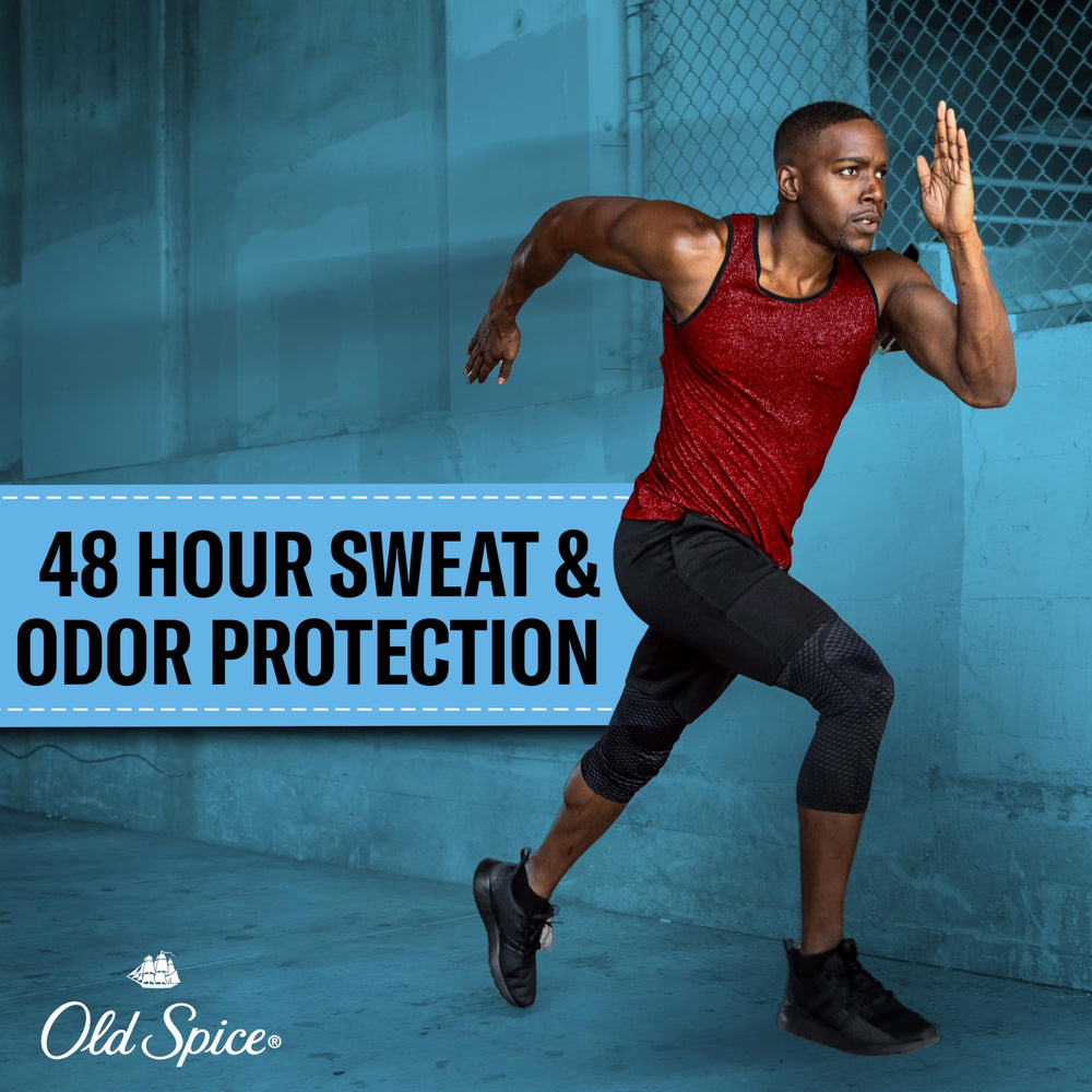 Paquete de dos desodorantes Old Spice High Endurance para días activos.