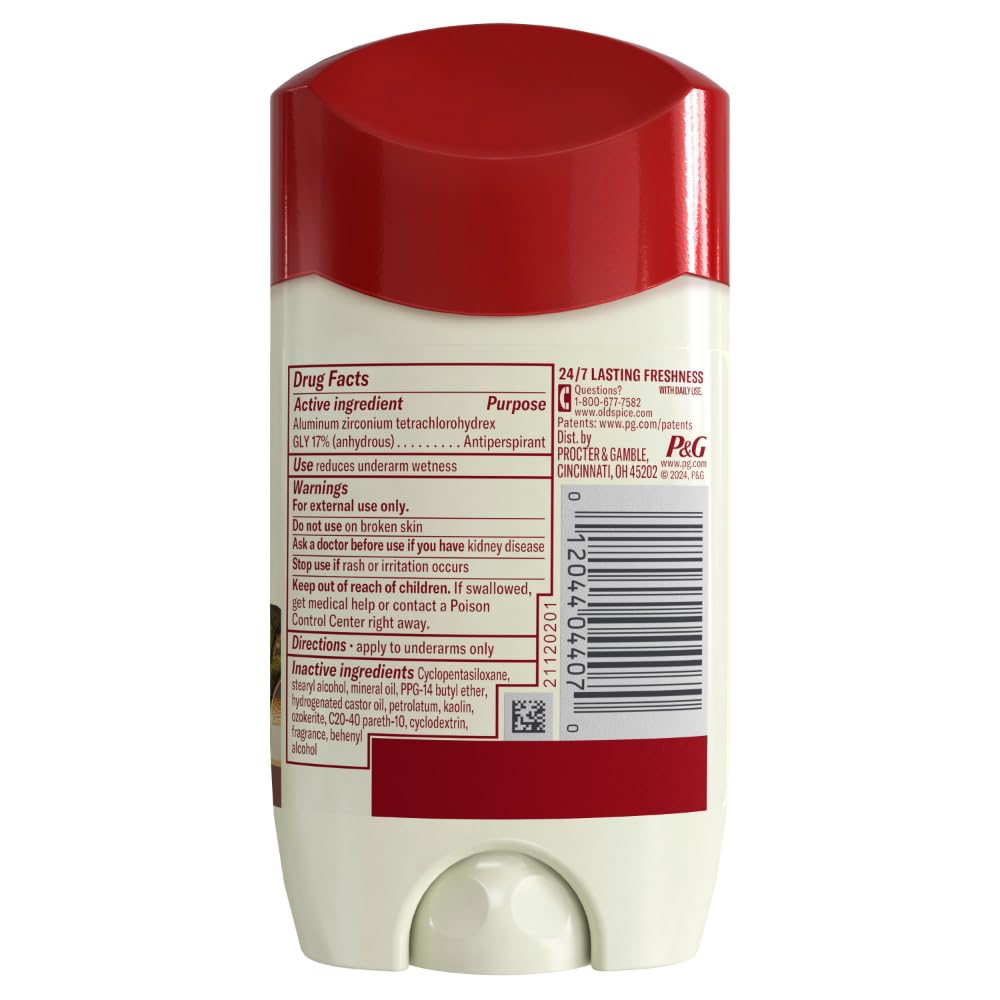 Old Spice Oasis, packaging-tamano-portatil, ideal para llevar en bolso.