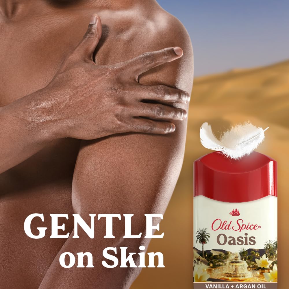 Old Spice Oasis, uso-diario, mantiene la frescura durante todo el día.
