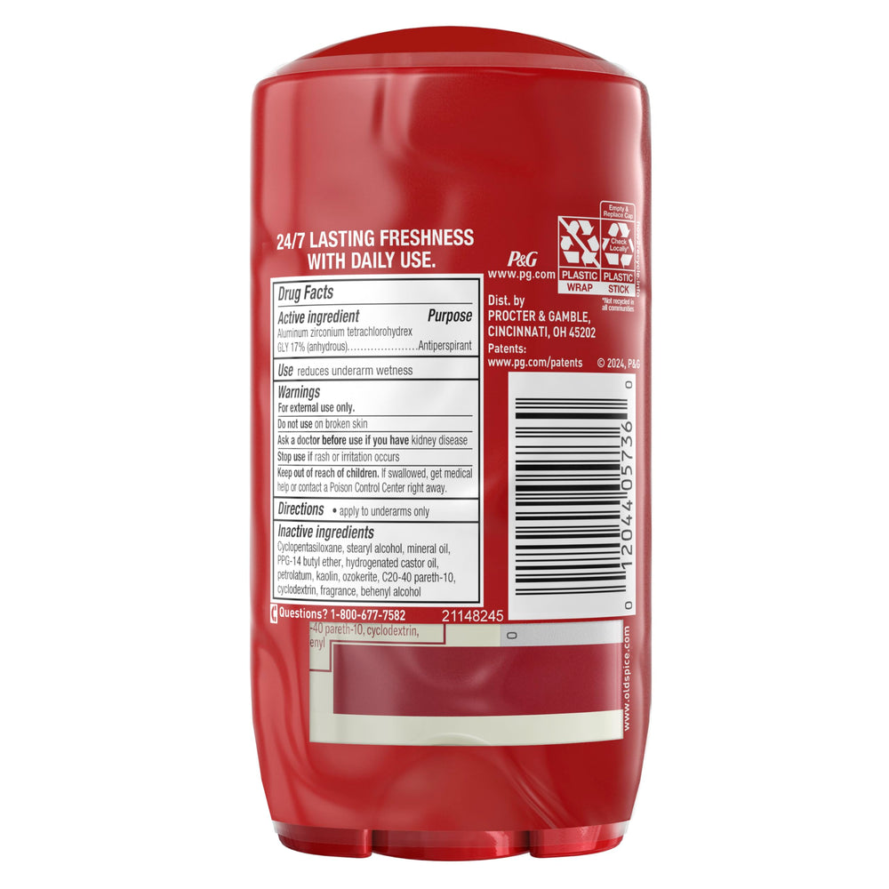 Old Spice Dry Feel desodorante, uso diario para aromas duraderos y protección.
