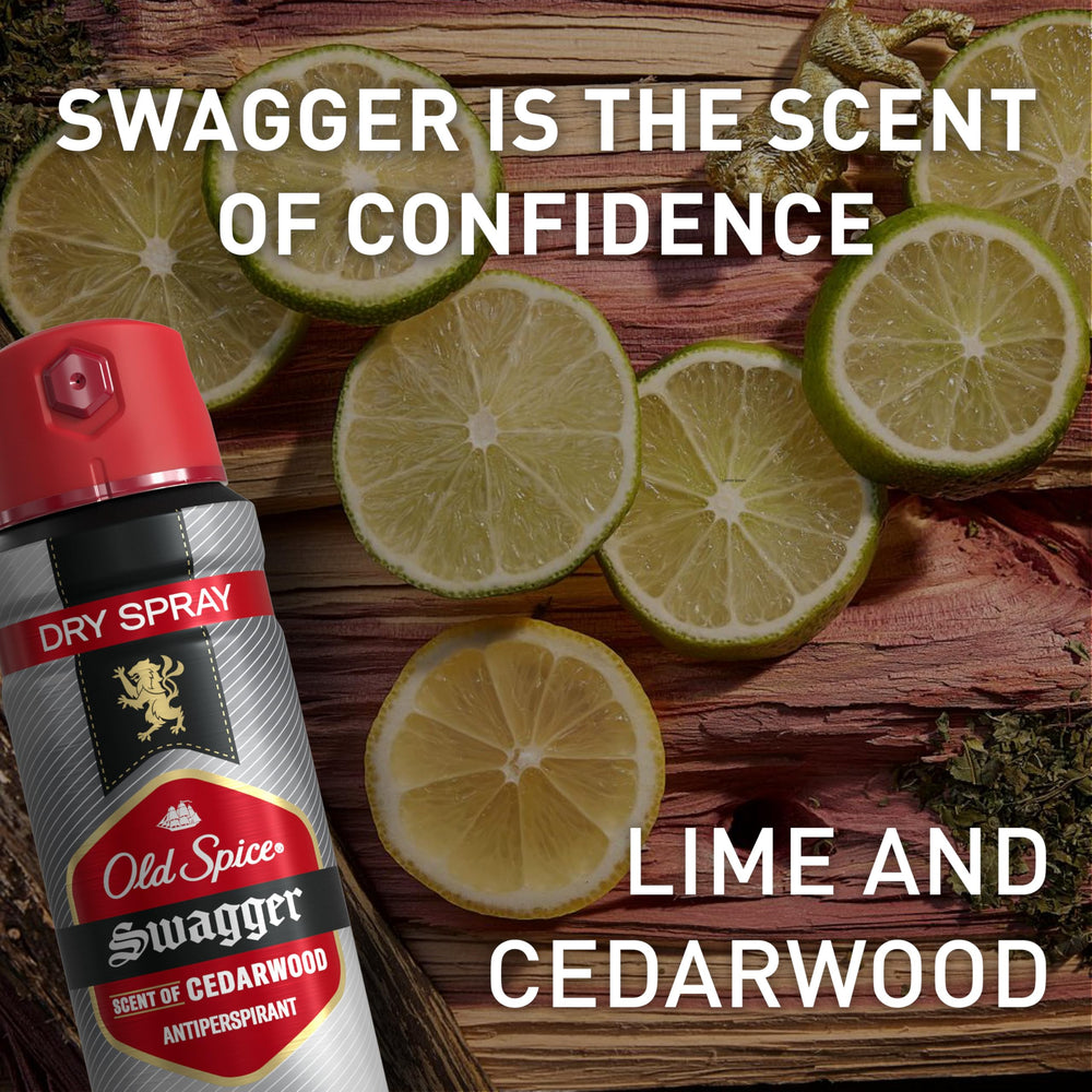 Old Spice Dry Spray, aplicador suave, sensación seca al momento