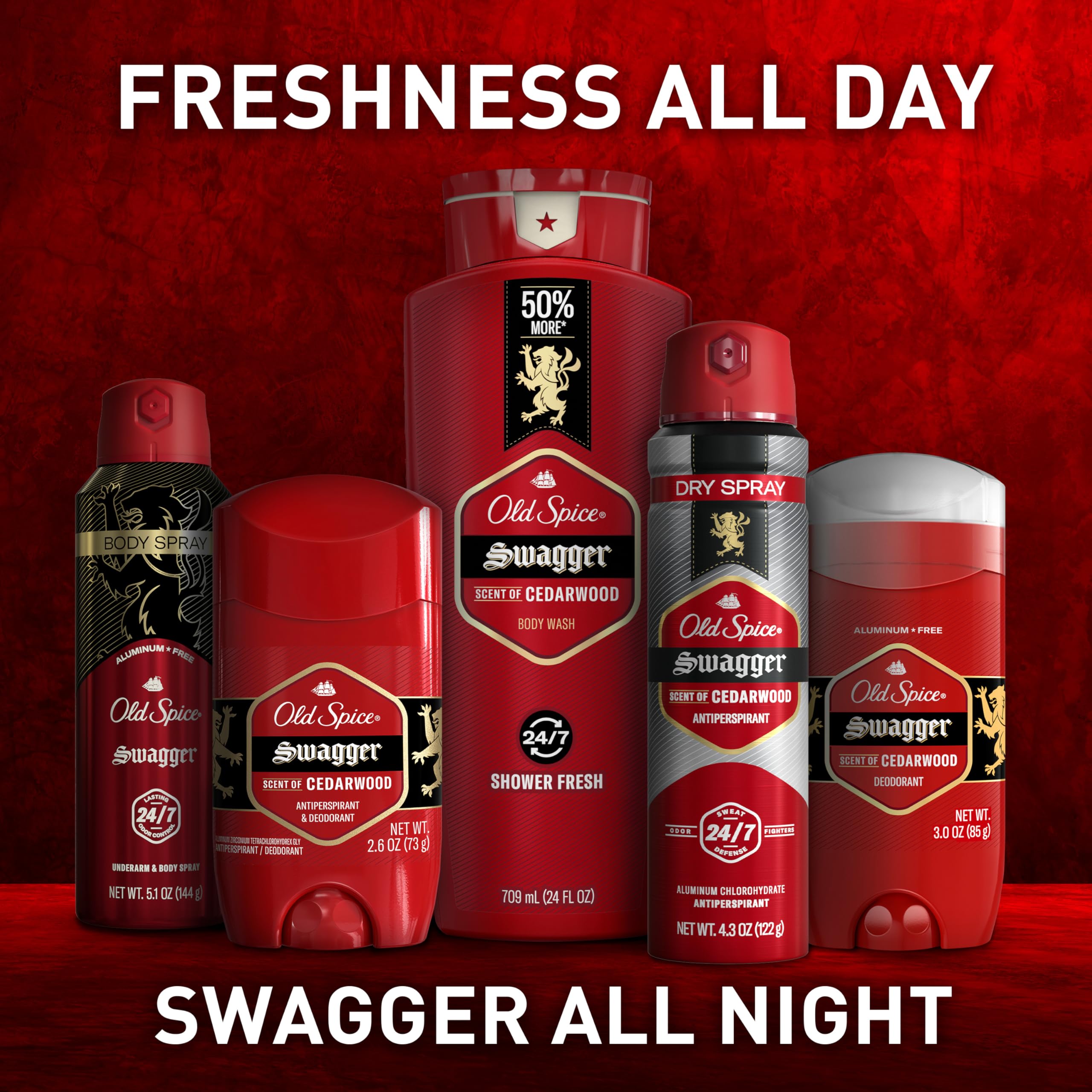 Old Spice Dry Spray ofrece protección 24/7 para axilas secas