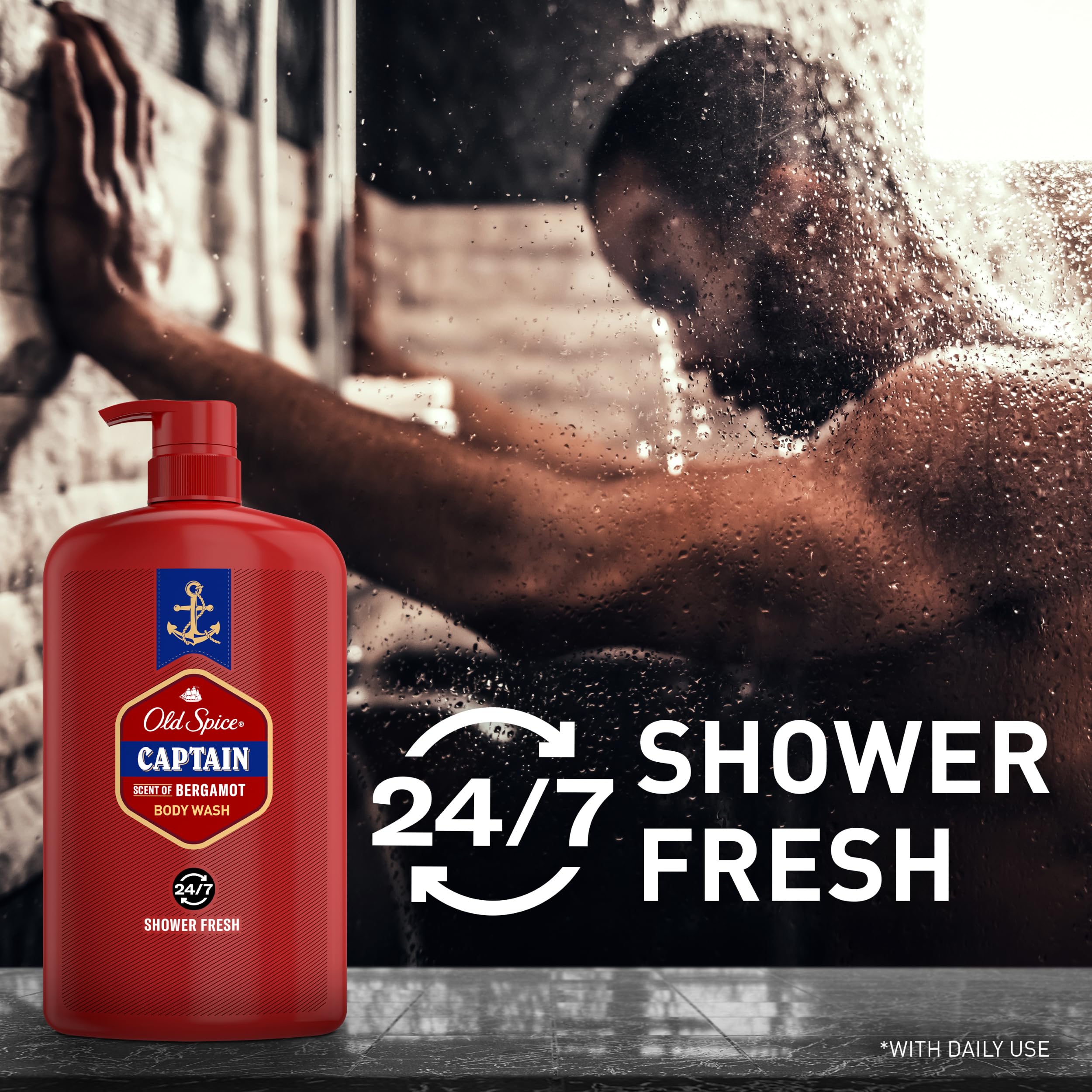 Old Spice Ducha espuma refrescante, experiencia suave al aplicar durante la ducha.