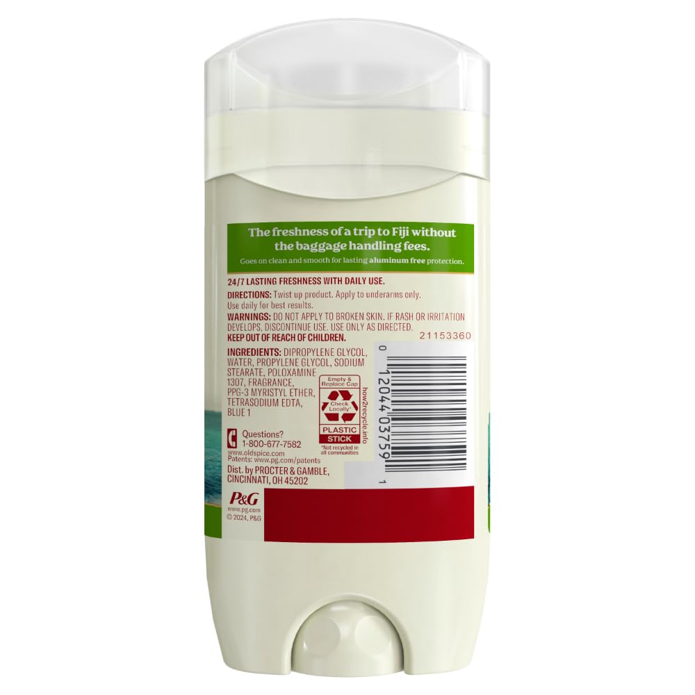 Old Spice empaque para viaje, práctico para aventuras y desplazamientos
