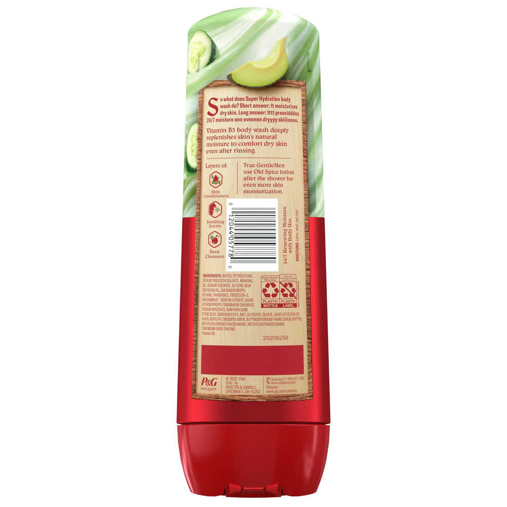 Old Spice envase ergonómico facilita la apertura y el control