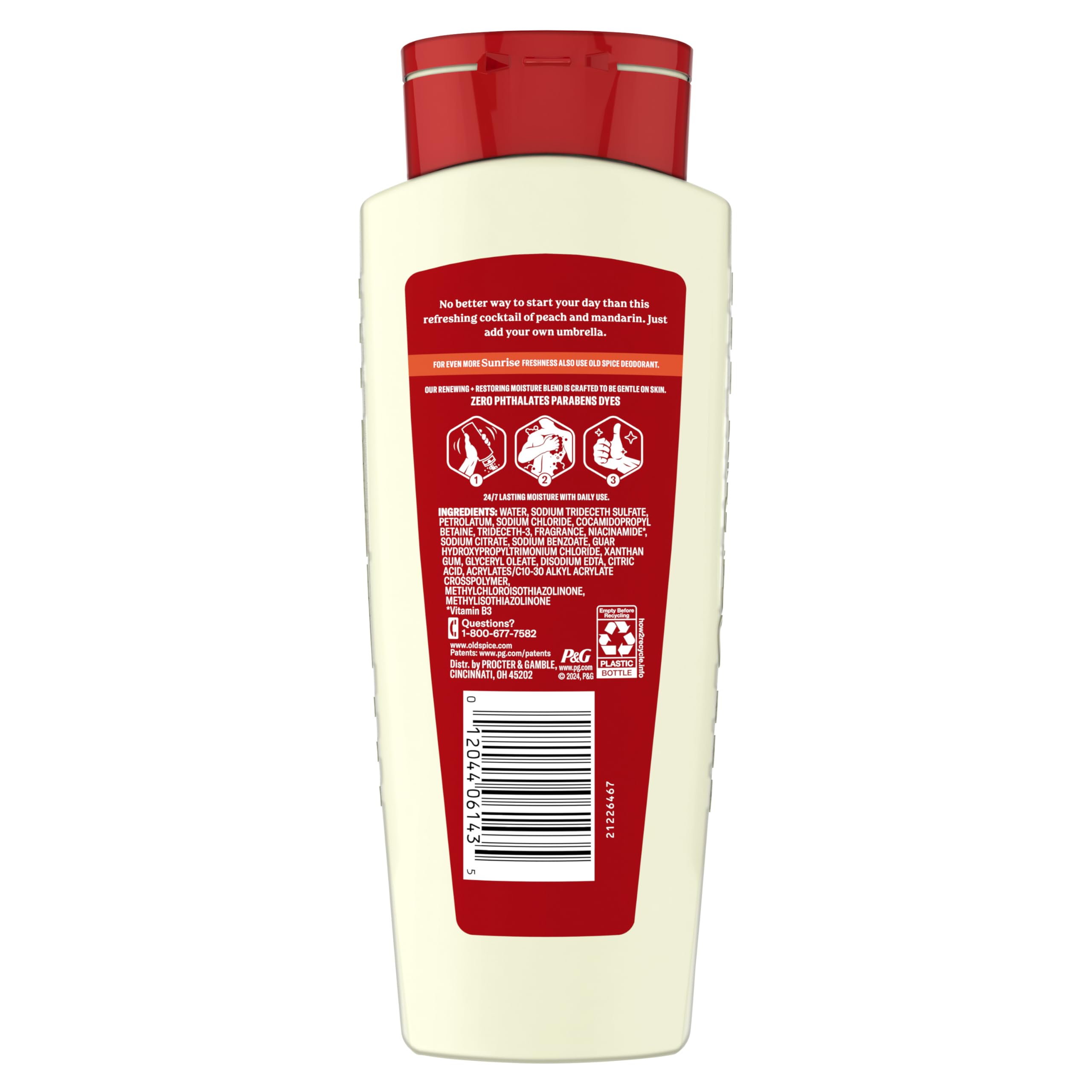 Old Spice escena ducha energizante para empezar el día