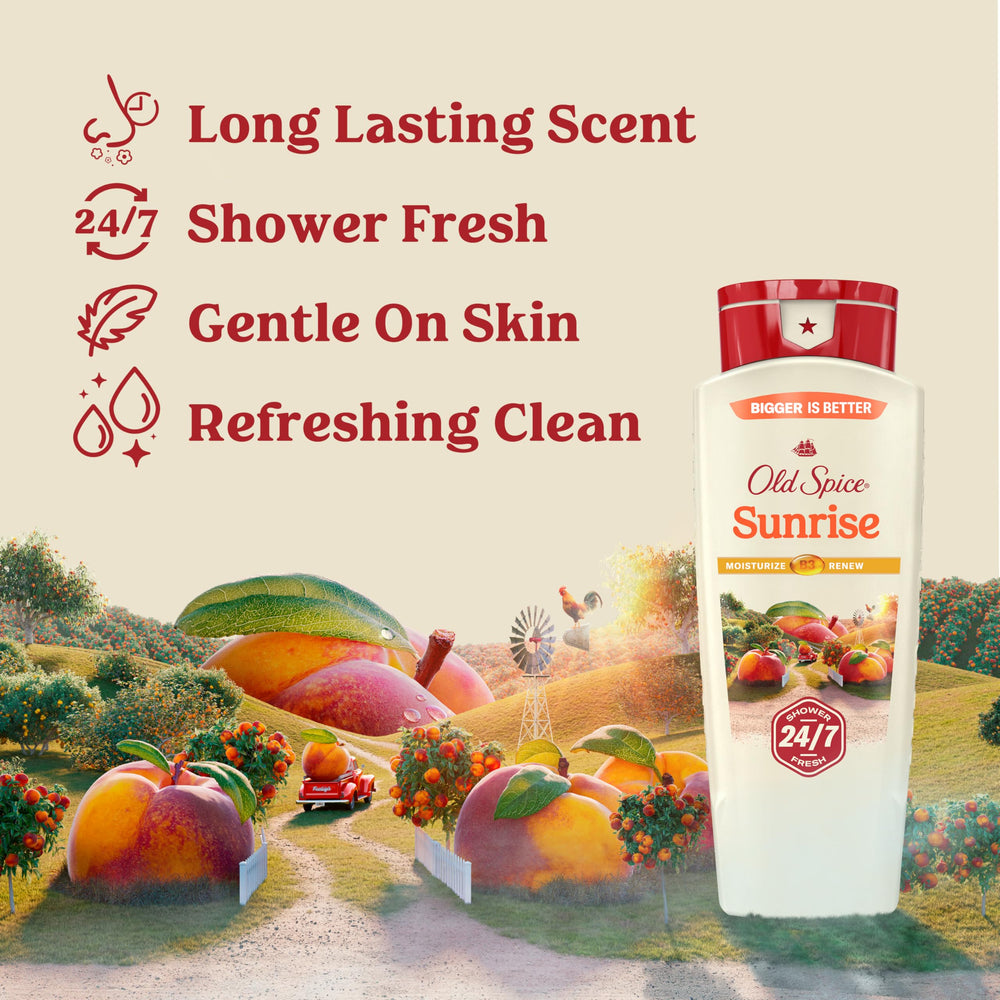Old Spice espuma de ducha para limpieza suave y agradable