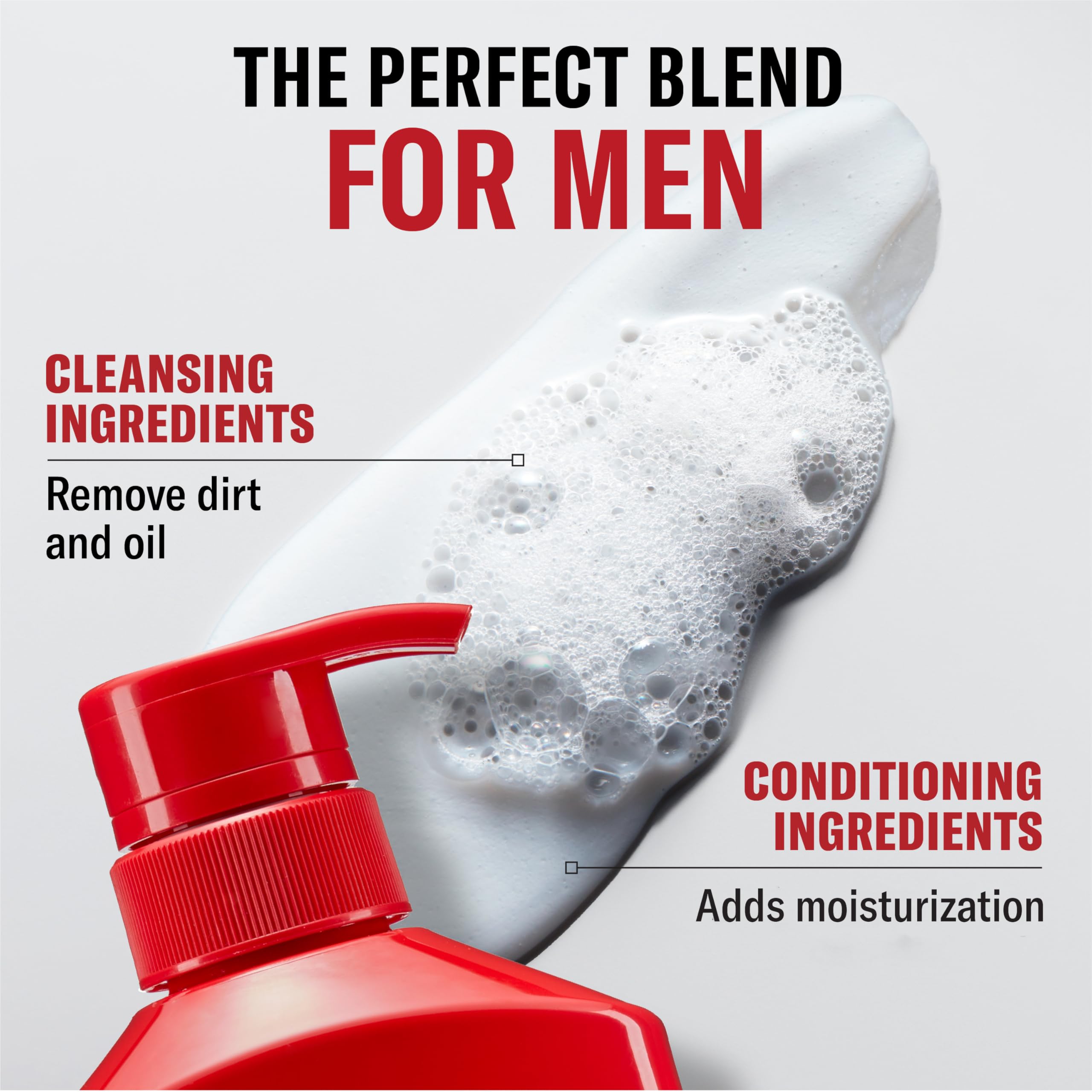 Old Spice Fiji 2-in-1 conditioner-rinse leaves hair smooth.