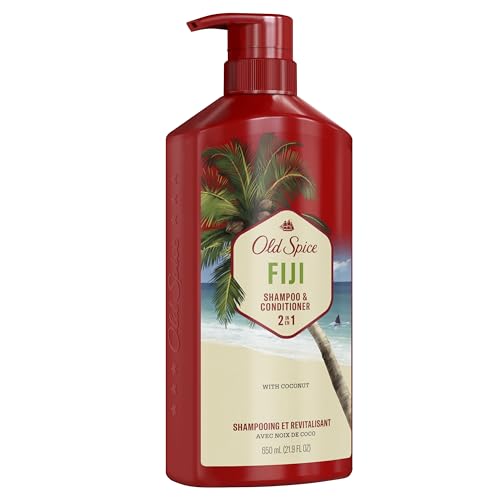 Old Spice Fiji product in shower setting, capturing a refreshing routine.