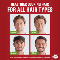 Old Spice Fiji Pomade textura ligera para estilo rápido
