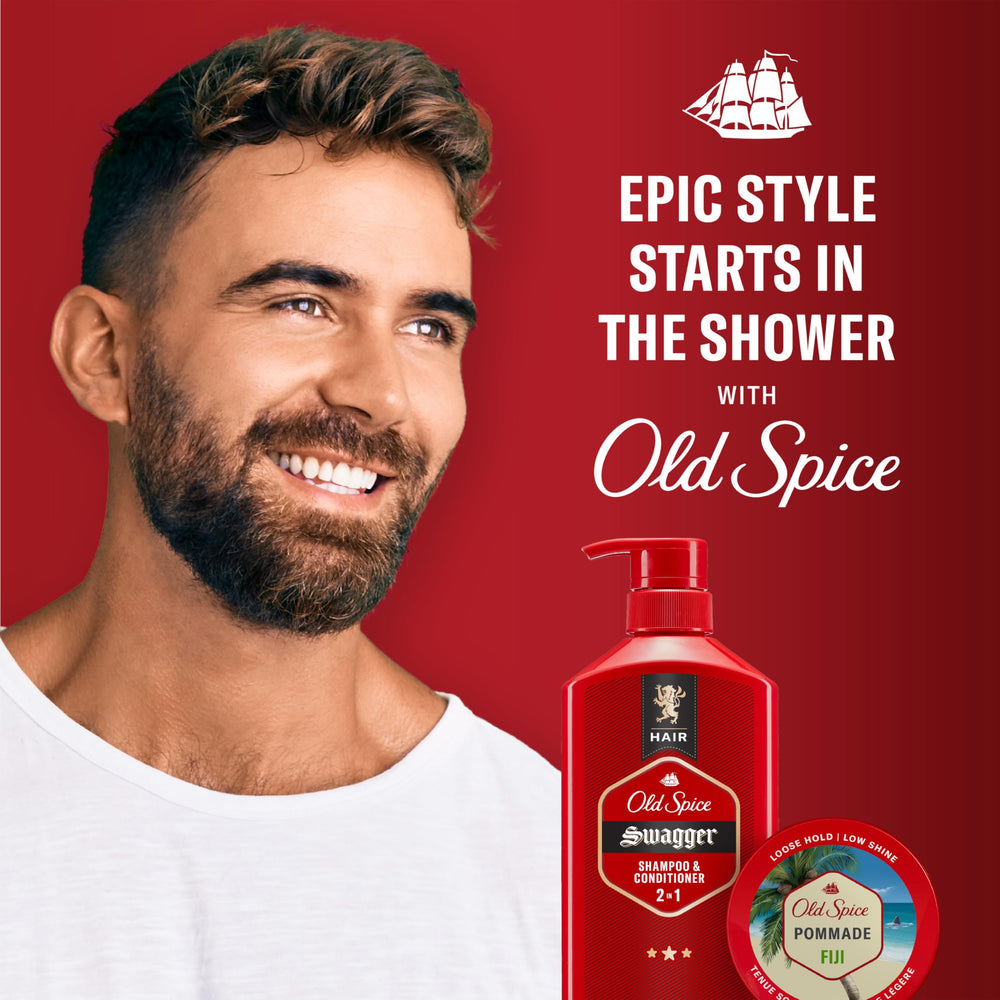 Twin-pack packaging emphasizes value and convenient storage for Fiji Pomade.