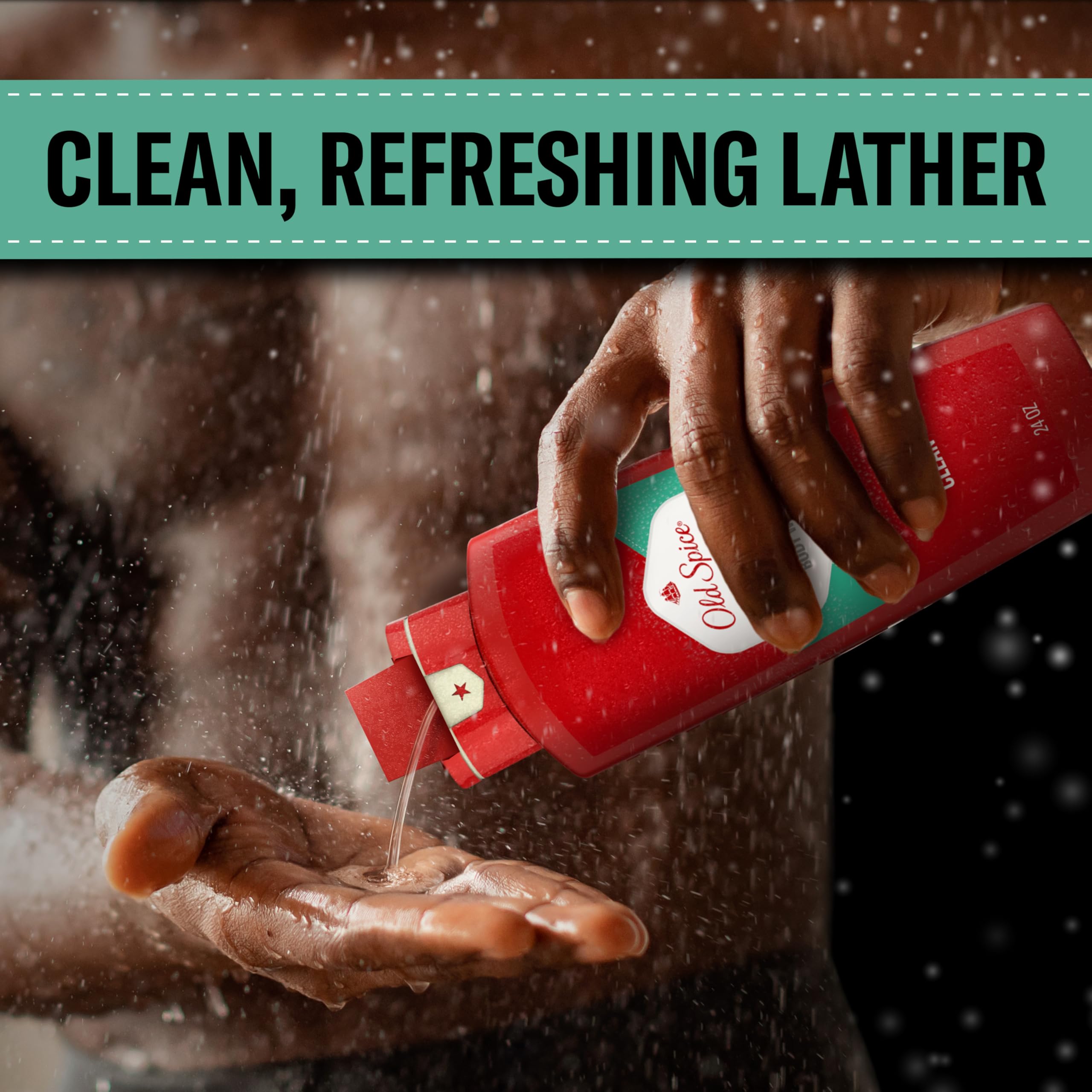 Old Spice fragancia-pura-deporte, aroma enérgico para entrenamientos o días activos.