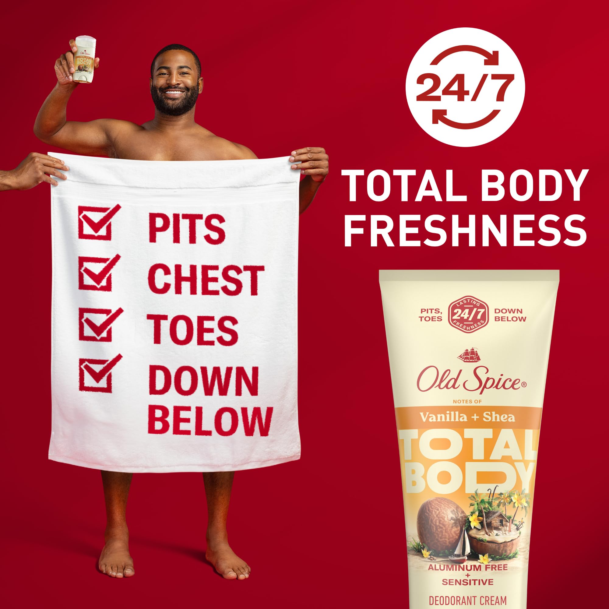 Old Spice fragancia vainilla y karité: aroma agradable y cuidado de la piel.