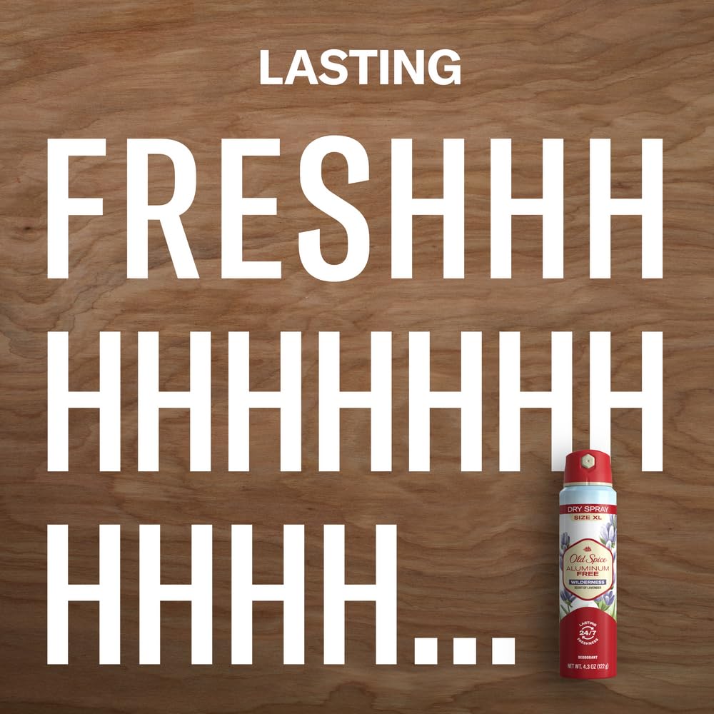 Old Spice frescura duradera todo el día con aplicación diaria