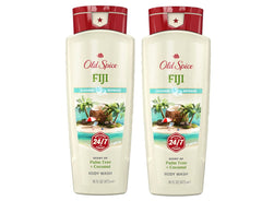 Old Spice Colección Más Fresca: botella Fiji frente, aroma fresco para empezar el día