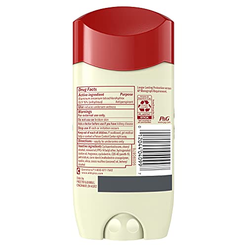 Close-up of the cap on Old Spice Fiji deodorant for easy application.