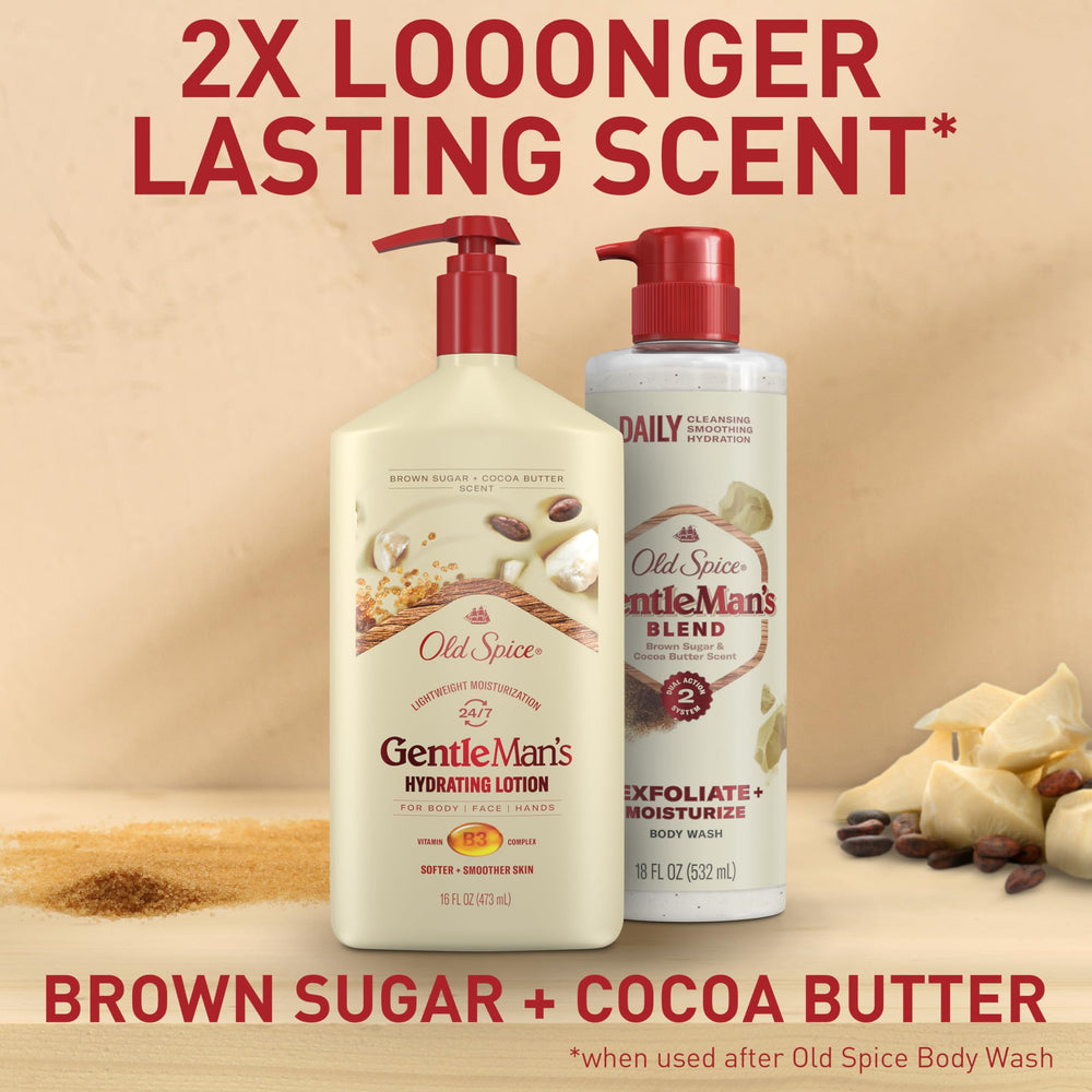 Hidratación 24 horas con Old Spice para piel suave y cómoda.