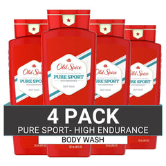Old Spice High Endurance bottle front view for confident grooming.