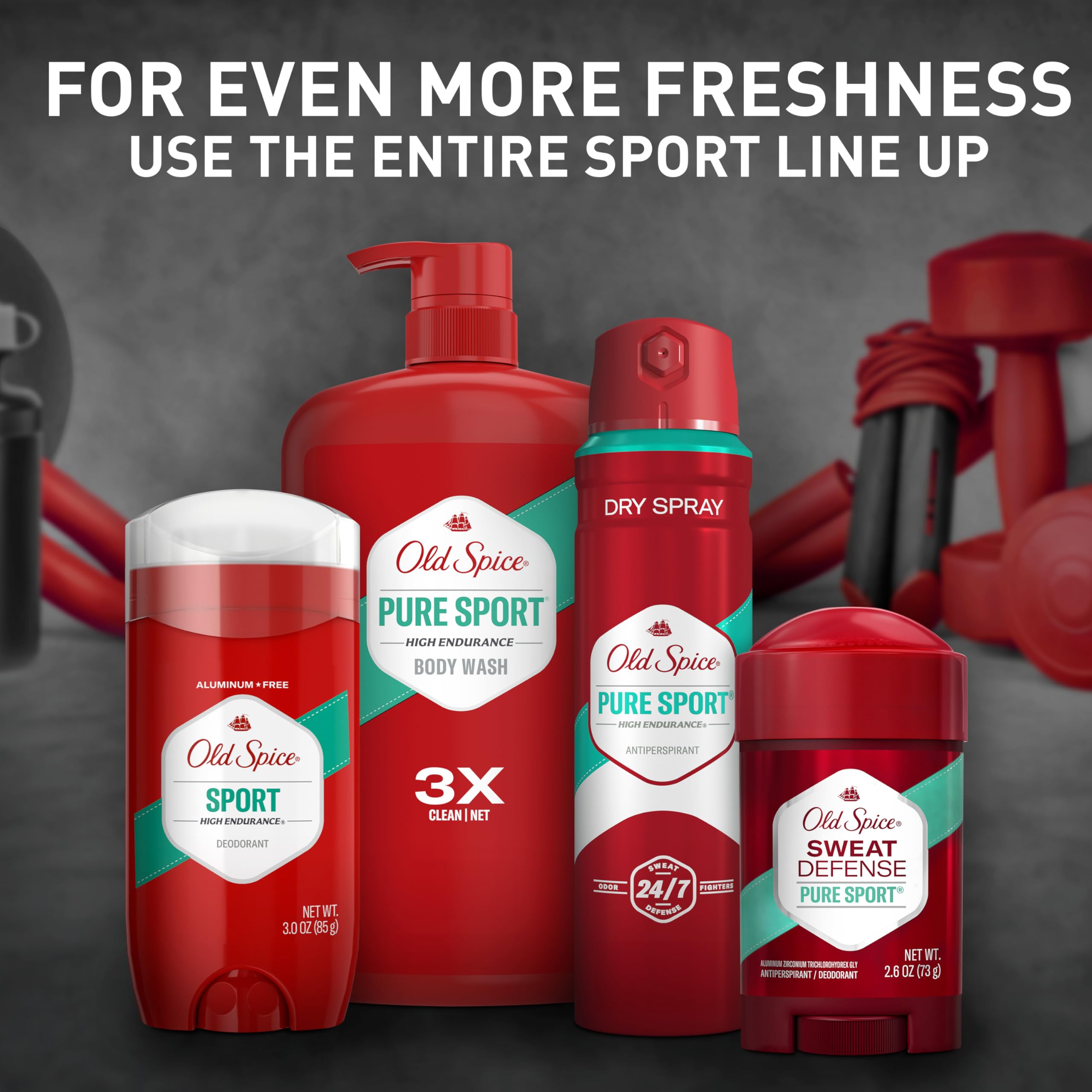 Old Spice High Endurance 2.25 oz tube, ideal for travel or daily carry.
