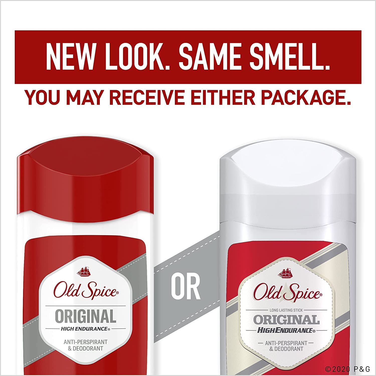 Old Spice High Endurance freshness on the go after workouts