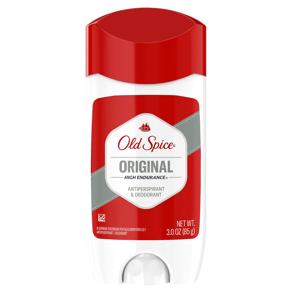 Old Spice High Endurance invisible solid stick offers all-day protection.
