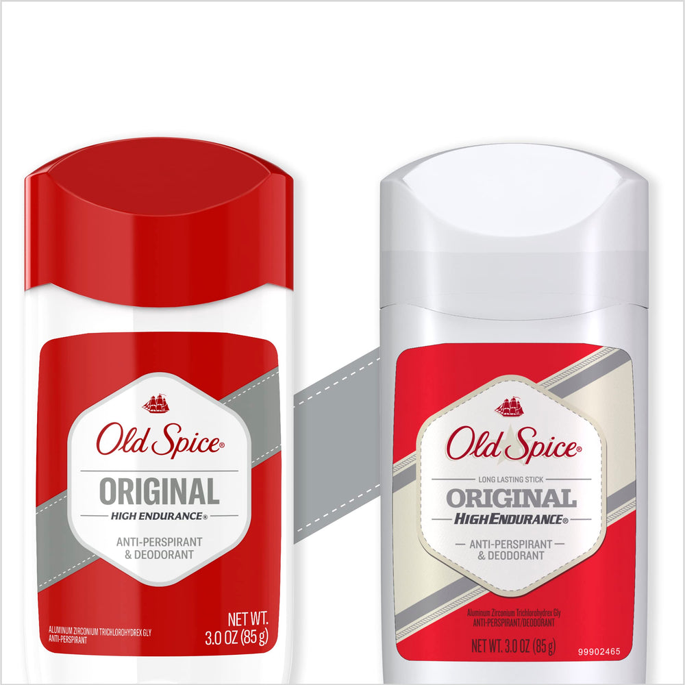 Old Spice High Endurance odor protection in action, keeping you fresh.