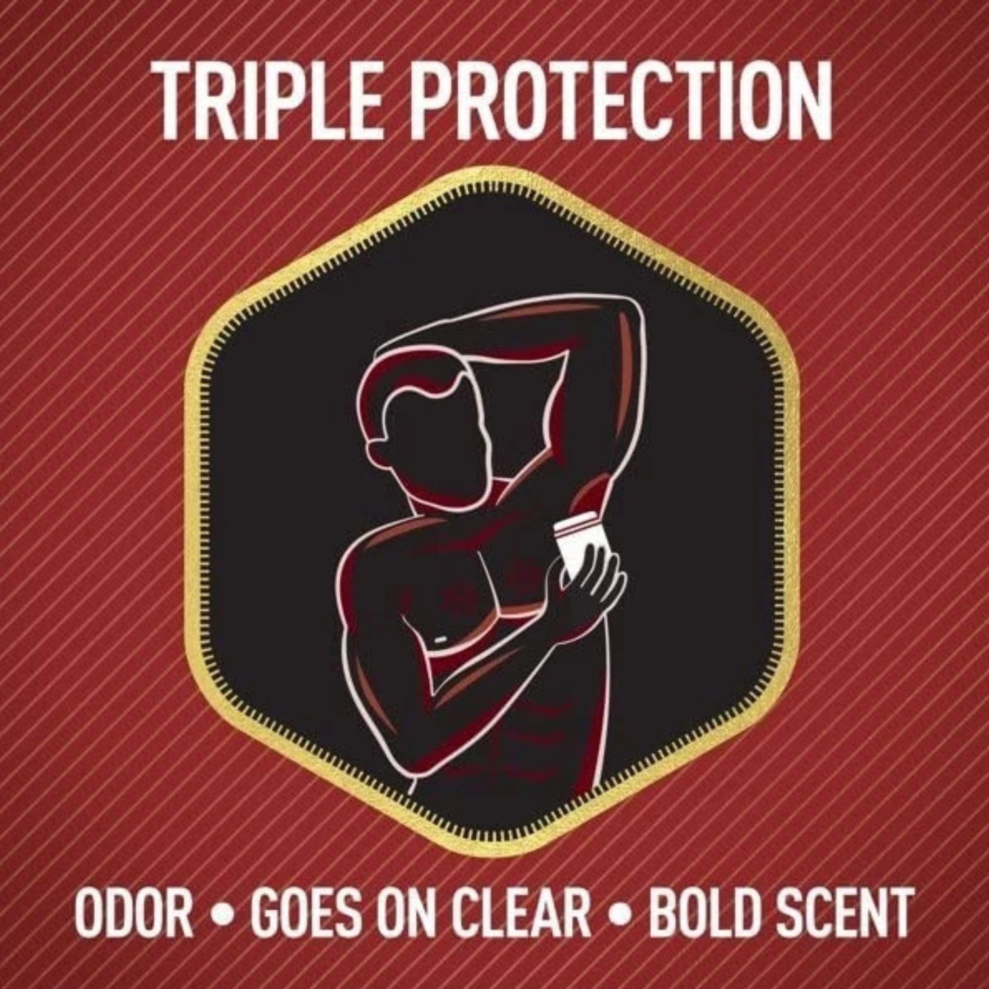 Old Spice High Endurance Pure Sport six-pack display on shelf