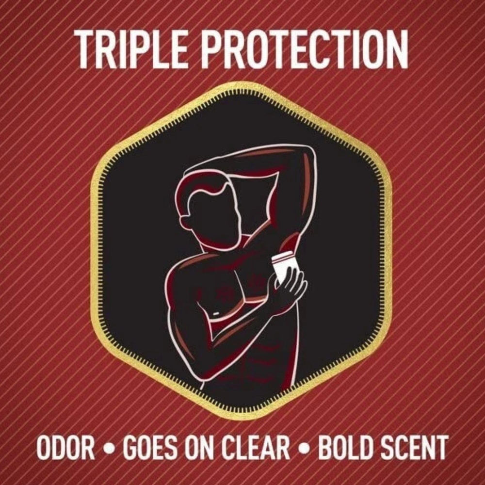 Old Spice High Endurance Pure Sport six-pack display on shelf