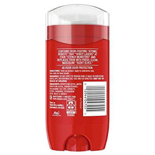 Fragancia sostenida en la piel con Old Spice High Endurance Refresh.