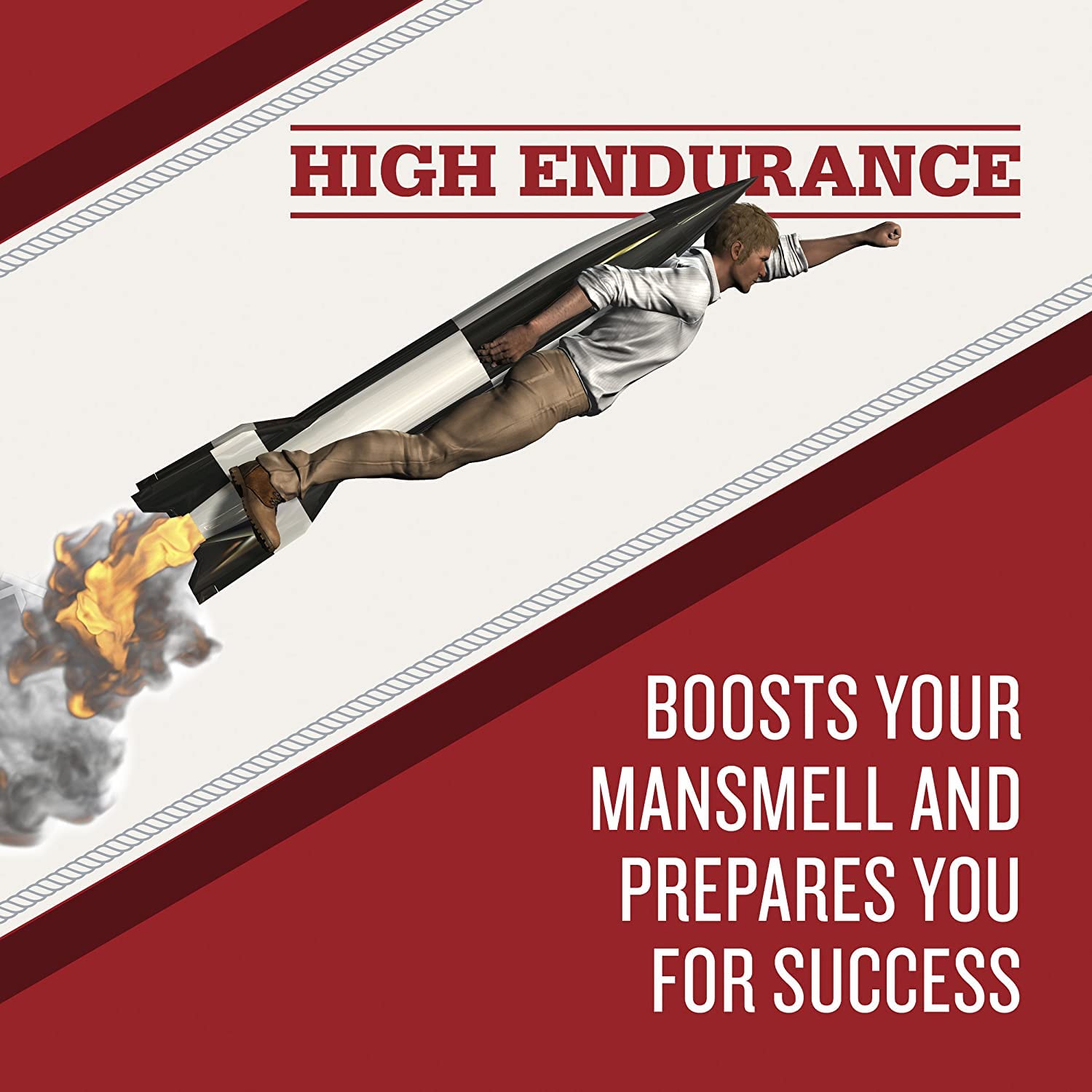 Old Spice High Endurance scent profile illustrating masculine, clean fragrance.